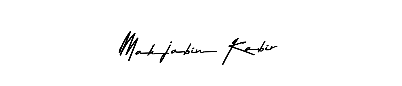 You should practise on your own different ways (Asem Kandis PERSONAL USE) to write your name (Mahjabin Kabir) in signature. don't let someone else do it for you. Mahjabin Kabir signature style 9 images and pictures png