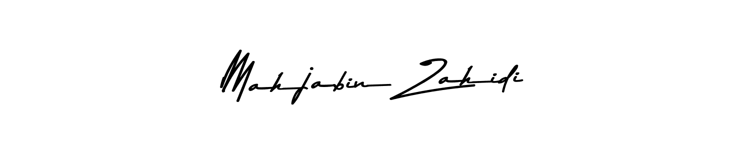 Also we have Mahjabin Zahidi name is the best signature style. Create professional handwritten signature collection using Asem Kandis PERSONAL USE autograph style. Mahjabin Zahidi signature style 9 images and pictures png