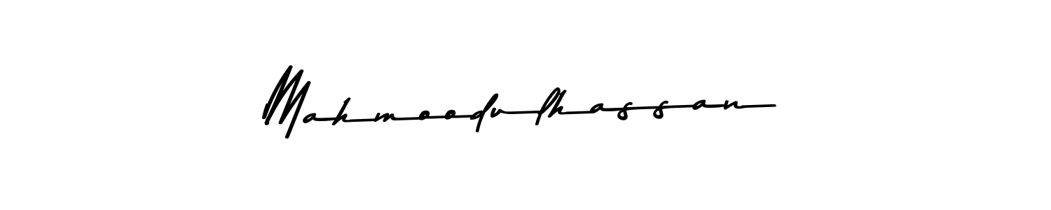 Make a beautiful signature design for name Mahmoodulhassan. With this signature (Asem Kandis PERSONAL USE) style, you can create a handwritten signature for free. Mahmoodulhassan signature style 9 images and pictures png