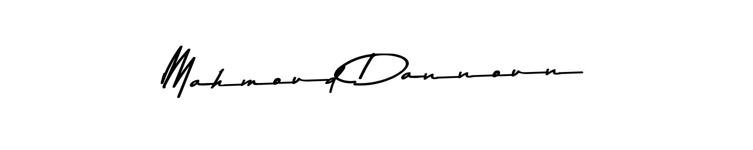 Use a signature maker to create a handwritten signature online. With this signature software, you can design (Asem Kandis PERSONAL USE) your own signature for name Mahmoud Dannoun. Mahmoud Dannoun signature style 9 images and pictures png