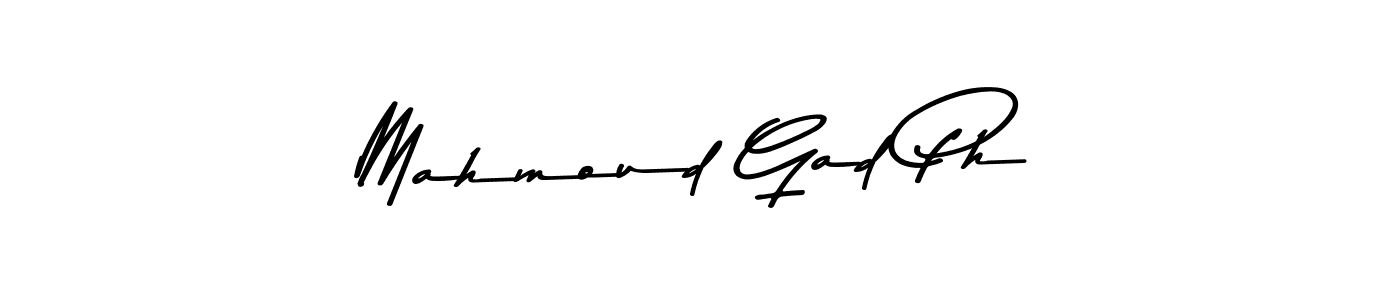 It looks lik you need a new signature style for name Mahmoud Gad Ph. Design unique handwritten (Asem Kandis PERSONAL USE) signature with our free signature maker in just a few clicks. Mahmoud Gad Ph signature style 9 images and pictures png