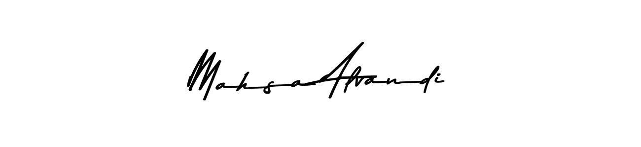 Also we have Mahsa Alvandi name is the best signature style. Create professional handwritten signature collection using Asem Kandis PERSONAL USE autograph style. Mahsa Alvandi signature style 9 images and pictures png