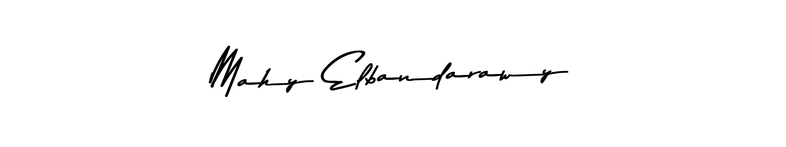 Create a beautiful signature design for name Mahy Elbandarawy. With this signature (Asem Kandis PERSONAL USE) fonts, you can make a handwritten signature for free. Mahy Elbandarawy signature style 9 images and pictures png