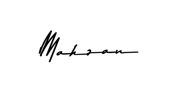 Design your own signature with our free online signature maker. With this signature software, you can create a handwritten (Asem Kandis PERSONAL USE) signature for name Mahzan. Mahzan signature style 9 images and pictures png