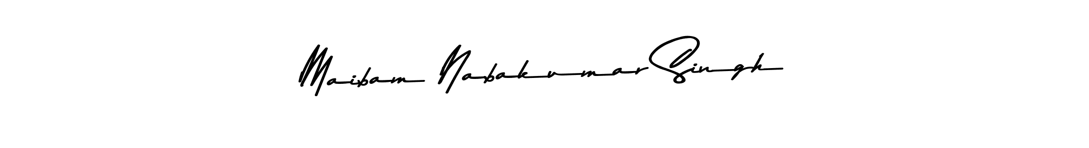 Also You can easily find your signature by using the search form. We will create Maibam Nabakumar Singh name handwritten signature images for you free of cost using Asem Kandis PERSONAL USE sign style. Maibam Nabakumar Singh signature style 9 images and pictures png
