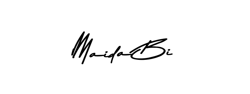 Maida Bi stylish signature style. Best Handwritten Sign (Asem Kandis PERSONAL USE) for my name. Handwritten Signature Collection Ideas for my name Maida Bi. Maida Bi signature style 9 images and pictures png