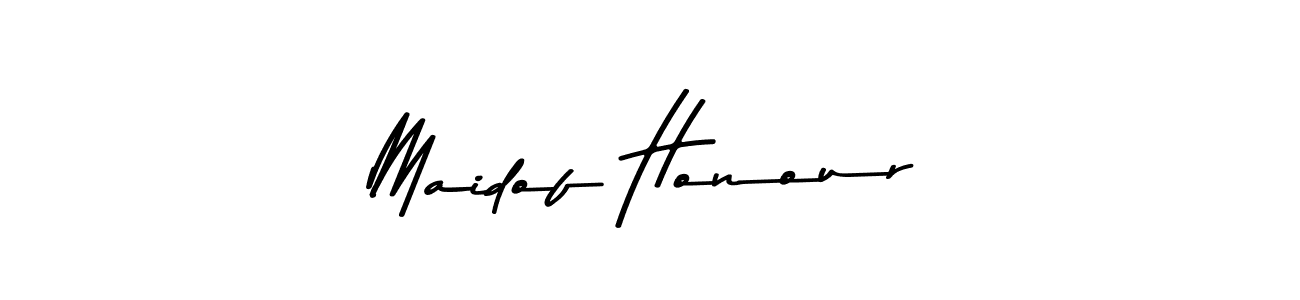 Also we have Maidof Honour name is the best signature style. Create professional handwritten signature collection using Asem Kandis PERSONAL USE autograph style. Maidof Honour signature style 9 images and pictures png