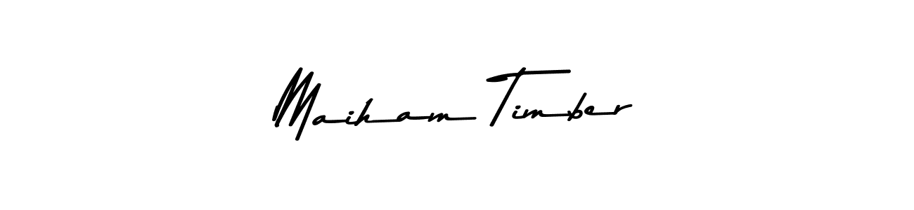 This is the best signature style for the Maiham Timber name. Also you like these signature font (Asem Kandis PERSONAL USE). Mix name signature. Maiham Timber signature style 9 images and pictures png
