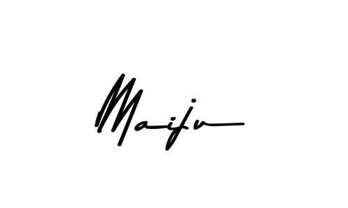 How to make Maiju signature? Asem Kandis PERSONAL USE is a professional autograph style. Create handwritten signature for Maiju name. Maiju signature style 9 images and pictures png