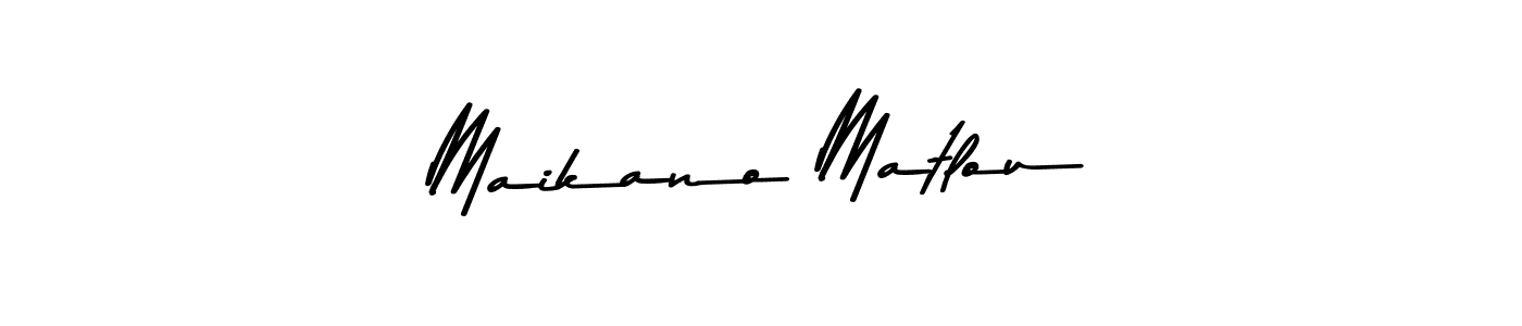 Best and Professional Signature Style for Maikano Matlou. Asem Kandis PERSONAL USE Best Signature Style Collection. Maikano Matlou signature style 9 images and pictures png
