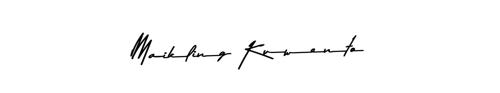 The best way (Asem Kandis PERSONAL USE) to make a short signature is to pick only two or three words in your name. The name Maikling Kuwento include a total of six letters. For converting this name. Maikling Kuwento signature style 9 images and pictures png