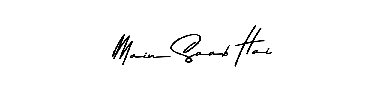 You can use this online signature creator to create a handwritten signature for the name Main Saab Hai. This is the best online autograph maker. Main Saab Hai signature style 9 images and pictures png