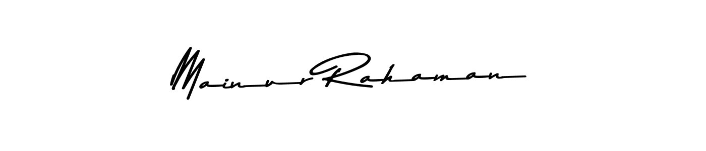 if you are searching for the best signature style for your name Mainur Rahaman. so please give up your signature search. here we have designed multiple signature styles  using Asem Kandis PERSONAL USE. Mainur Rahaman signature style 9 images and pictures png