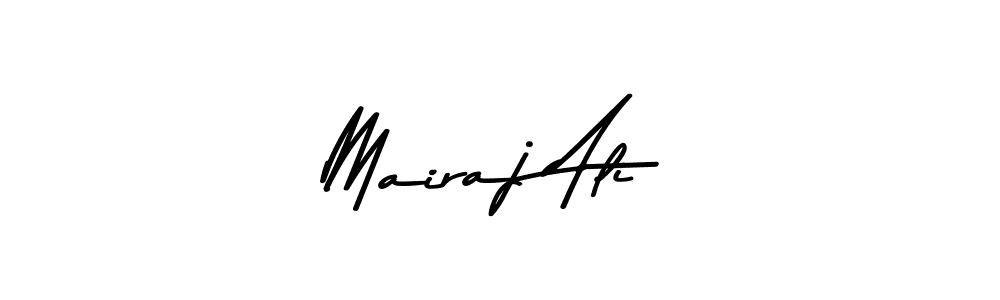 Use a signature maker to create a handwritten signature online. With this signature software, you can design (Asem Kandis PERSONAL USE) your own signature for name Mairaj Ali. Mairaj Ali signature style 9 images and pictures png