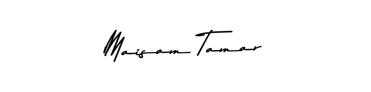 Once you've used our free online signature maker to create your best signature Asem Kandis PERSONAL USE style, it's time to enjoy all of the benefits that Maisam Tamar name signing documents. Maisam Tamar signature style 9 images and pictures png