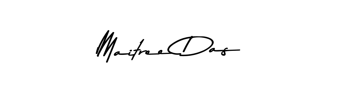 Create a beautiful signature design for name Maitree Das. With this signature (Asem Kandis PERSONAL USE) fonts, you can make a handwritten signature for free. Maitree Das signature style 9 images and pictures png