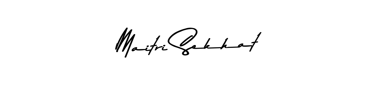 Asem Kandis PERSONAL USE is a professional signature style that is perfect for those who want to add a touch of class to their signature. It is also a great choice for those who want to make their signature more unique. Get Maitri Sekhat name to fancy signature for free. Maitri Sekhat signature style 9 images and pictures png