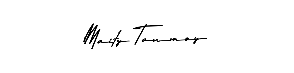 How to make Maity Tanmoy signature? Asem Kandis PERSONAL USE is a professional autograph style. Create handwritten signature for Maity Tanmoy name. Maity Tanmoy signature style 9 images and pictures png