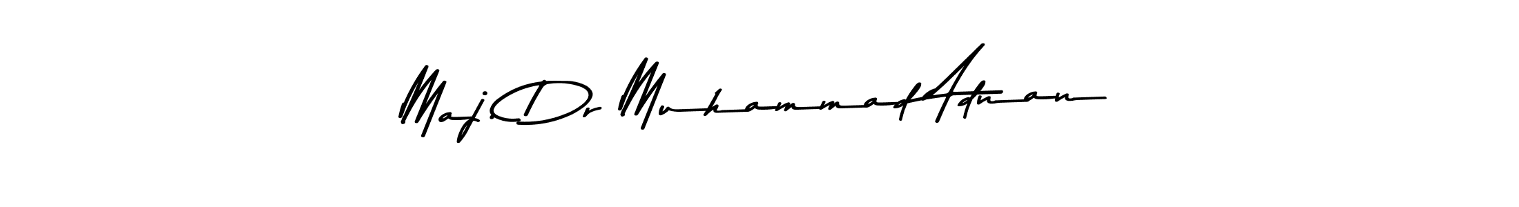 See photos of Maj. Dr Muhammad Adnan official signature by Spectra . Check more albums & portfolios. Read reviews & check more about Asem Kandis PERSONAL USE font. Maj. Dr Muhammad Adnan signature style 9 images and pictures png