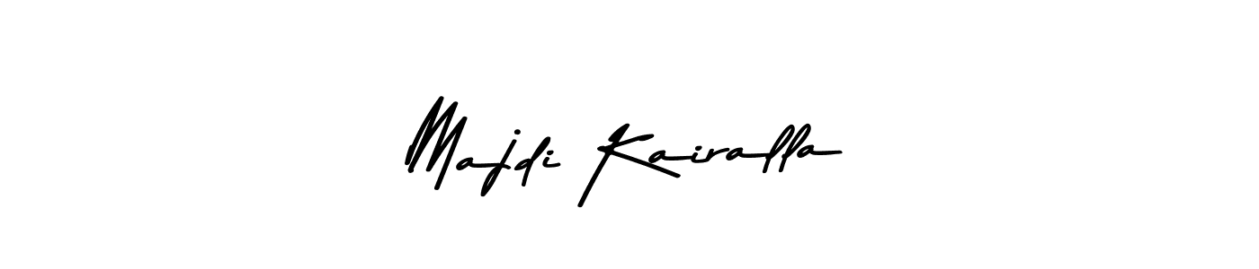 Use a signature maker to create a handwritten signature online. With this signature software, you can design (Asem Kandis PERSONAL USE) your own signature for name Majdi Kairalla. Majdi Kairalla signature style 9 images and pictures png