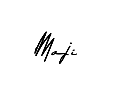 Make a beautiful signature design for name Maji. With this signature (Asem Kandis PERSONAL USE) style, you can create a handwritten signature for free. Maji signature style 9 images and pictures png