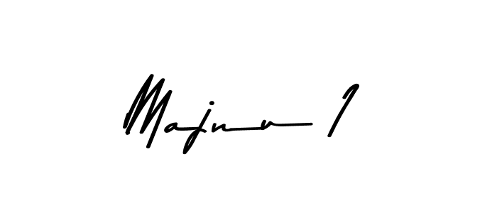 Make a beautiful signature design for name Majnu 1. With this signature (Asem Kandis PERSONAL USE) style, you can create a handwritten signature for free. Majnu 1 signature style 9 images and pictures png