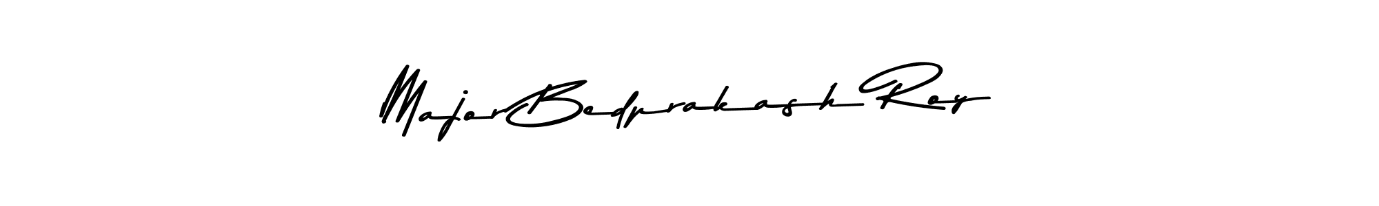 Design your own signature with our free online signature maker. With this signature software, you can create a handwritten (Asem Kandis PERSONAL USE) signature for name Major Bedprakash Roy. Major Bedprakash Roy signature style 9 images and pictures png