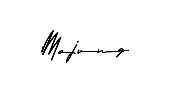 Also we have Majung name is the best signature style. Create professional handwritten signature collection using Asem Kandis PERSONAL USE autograph style. Majung signature style 9 images and pictures png