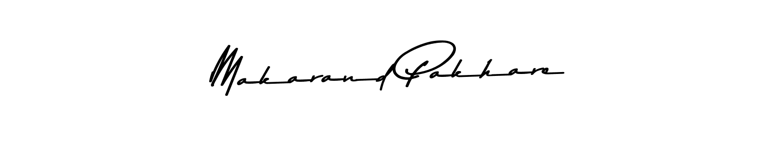 Make a beautiful signature design for name Makarand Pakhare. With this signature (Asem Kandis PERSONAL USE) style, you can create a handwritten signature for free. Makarand Pakhare signature style 9 images and pictures png