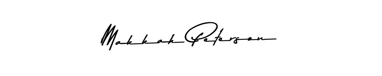 Also we have Makkah Peterson name is the best signature style. Create professional handwritten signature collection using Asem Kandis PERSONAL USE autograph style. Makkah Peterson signature style 9 images and pictures png