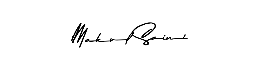 Also You can easily find your signature by using the search form. We will create Makul Saini name handwritten signature images for you free of cost using Asem Kandis PERSONAL USE sign style. Makul Saini signature style 9 images and pictures png