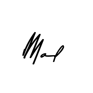 Design your own signature with our free online signature maker. With this signature software, you can create a handwritten (Asem Kandis PERSONAL USE) signature for name Mal. Mal signature style 9 images and pictures png