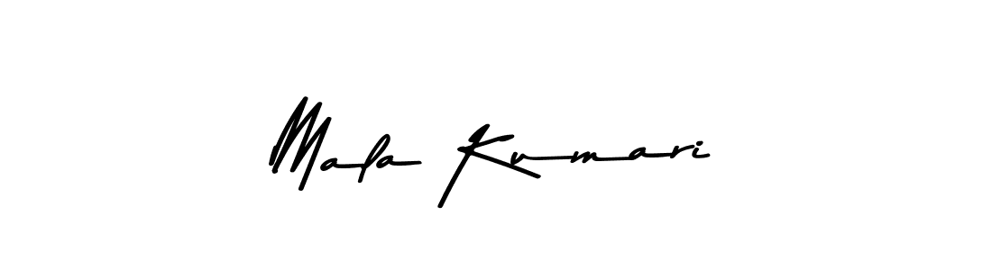 Create a beautiful signature design for name Mala Kumari. With this signature (Asem Kandis PERSONAL USE) fonts, you can make a handwritten signature for free. Mala Kumari signature style 9 images and pictures png
