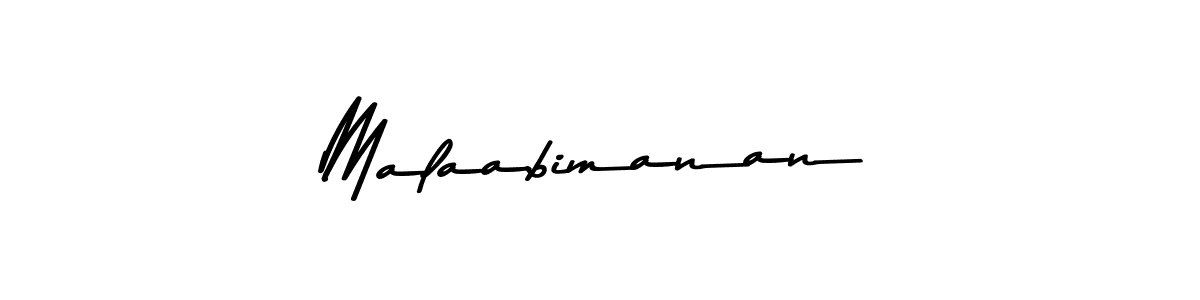 Make a beautiful signature design for name Malaabimanan. With this signature (Asem Kandis PERSONAL USE) style, you can create a handwritten signature for free. Malaabimanan signature style 9 images and pictures png