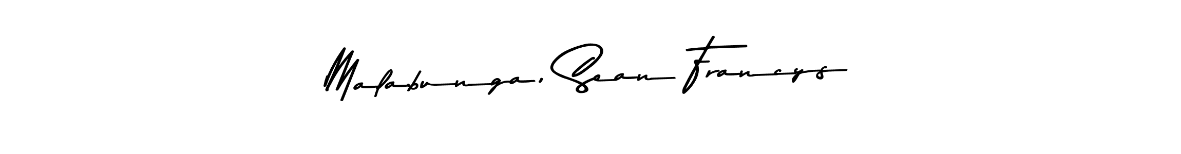 Design your own signature with our free online signature maker. With this signature software, you can create a handwritten (Asem Kandis PERSONAL USE) signature for name Malabunga, Sean Francys. Malabunga, Sean Francys signature style 9 images and pictures png