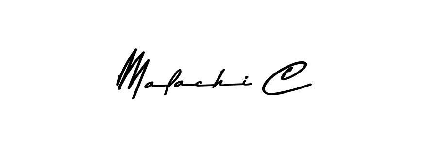 Similarly Asem Kandis PERSONAL USE is the best handwritten signature design. Signature creator online .You can use it as an online autograph creator for name Malachi C. Malachi C signature style 9 images and pictures png
