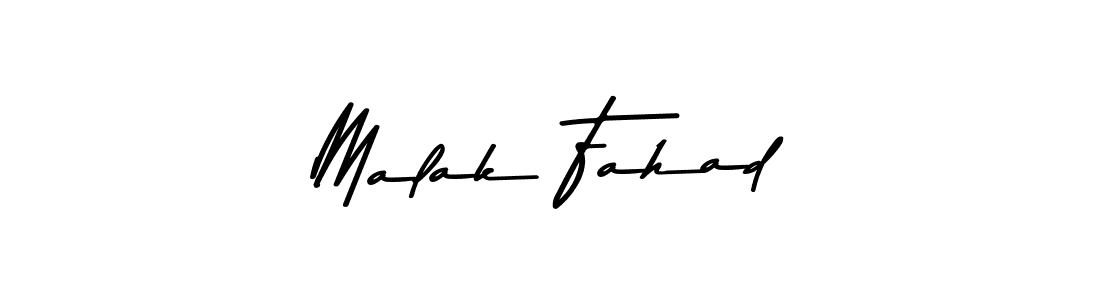 Malak Fahad stylish signature style. Best Handwritten Sign (Asem Kandis PERSONAL USE) for my name. Handwritten Signature Collection Ideas for my name Malak Fahad. Malak Fahad signature style 9 images and pictures png