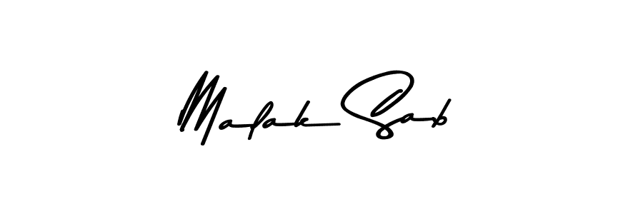 Malak Sab stylish signature style. Best Handwritten Sign (Asem Kandis PERSONAL USE) for my name. Handwritten Signature Collection Ideas for my name Malak Sab. Malak Sab signature style 9 images and pictures png