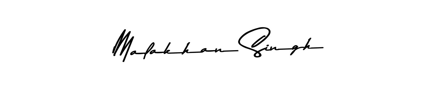 How to make Malakhan Singh signature? Asem Kandis PERSONAL USE is a professional autograph style. Create handwritten signature for Malakhan Singh name. Malakhan Singh signature style 9 images and pictures png