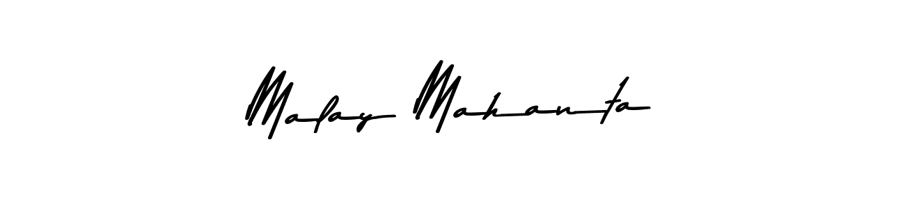 The best way (Asem Kandis PERSONAL USE) to make a short signature is to pick only two or three words in your name. The name Malay Mahanta include a total of six letters. For converting this name. Malay Mahanta signature style 9 images and pictures png