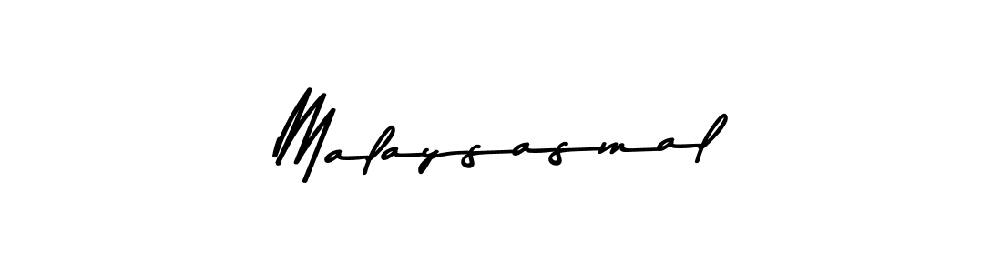 Design your own signature with our free online signature maker. With this signature software, you can create a handwritten (Asem Kandis PERSONAL USE) signature for name Malaysasmal. Malaysasmal signature style 9 images and pictures png