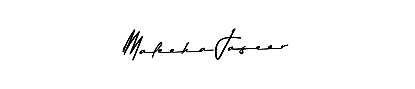 Make a beautiful signature design for name Maleeha Jaseer. With this signature (Asem Kandis PERSONAL USE) style, you can create a handwritten signature for free. Maleeha Jaseer signature style 9 images and pictures png