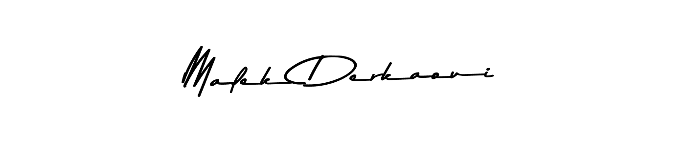 How to make Malek Derkaoui signature? Asem Kandis PERSONAL USE is a professional autograph style. Create handwritten signature for Malek Derkaoui name. Malek Derkaoui signature style 9 images and pictures png