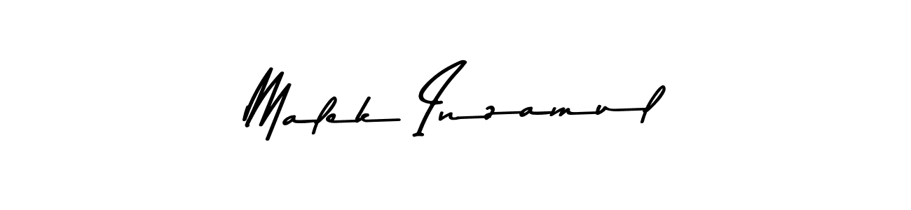 Also we have Malek Inzamul name is the best signature style. Create professional handwritten signature collection using Asem Kandis PERSONAL USE autograph style. Malek Inzamul signature style 9 images and pictures png