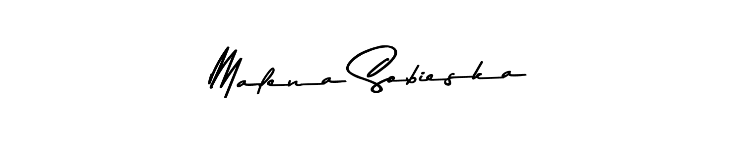 Also You can easily find your signature by using the search form. We will create Malena Sobieska name handwritten signature images for you free of cost using Asem Kandis PERSONAL USE sign style. Malena Sobieska signature style 9 images and pictures png