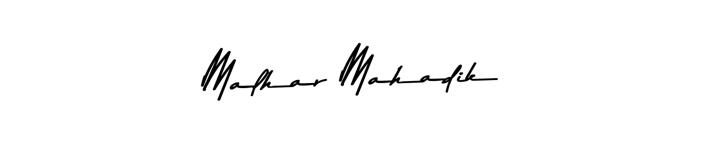 It looks lik you need a new signature style for name Malhar Mahadik. Design unique handwritten (Asem Kandis PERSONAL USE) signature with our free signature maker in just a few clicks. Malhar Mahadik signature style 9 images and pictures png
