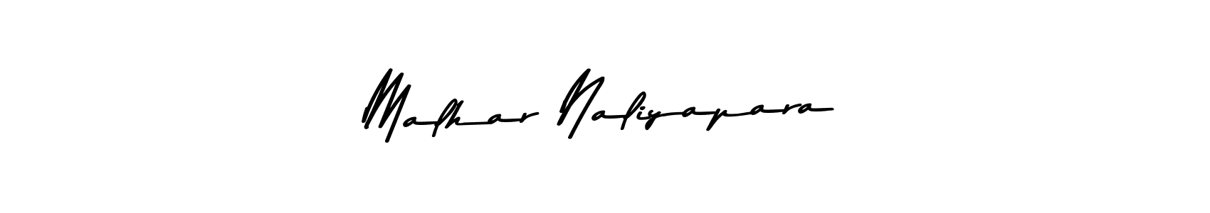 This is the best signature style for the Malhar Naliyapara name. Also you like these signature font (Asem Kandis PERSONAL USE). Mix name signature. Malhar Naliyapara signature style 9 images and pictures png