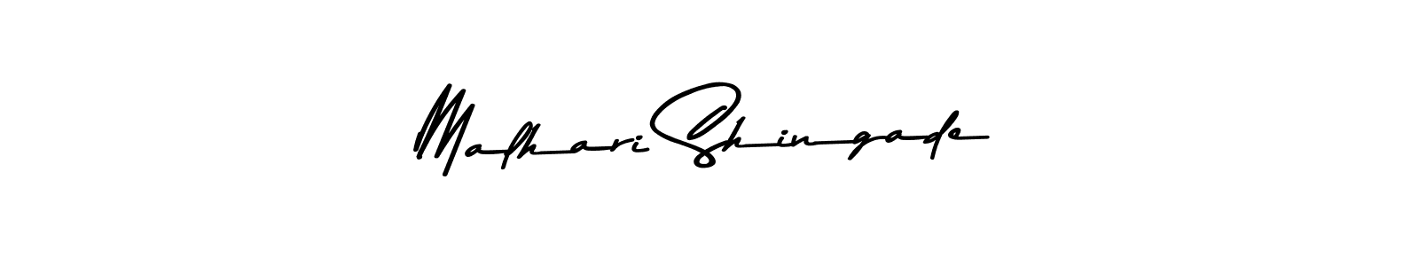 How to make Malhari Shingade signature? Asem Kandis PERSONAL USE is a professional autograph style. Create handwritten signature for Malhari Shingade name. Malhari Shingade signature style 9 images and pictures png