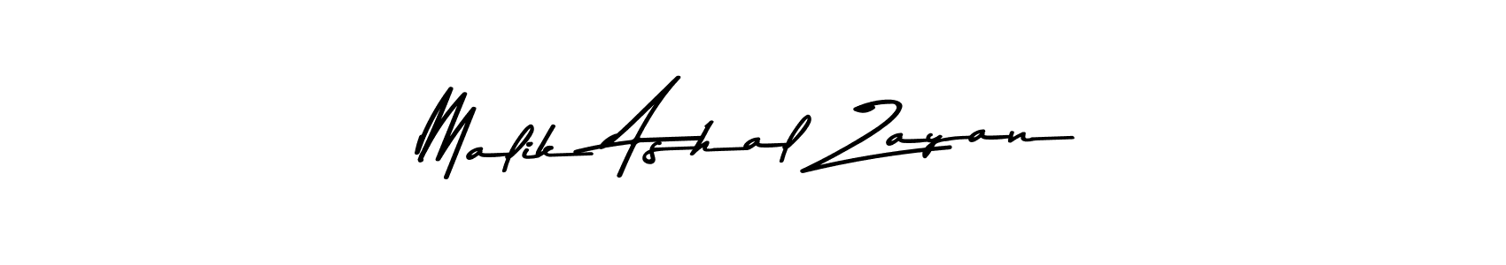 Make a beautiful signature design for name Malik Ashal Zayan. Use this online signature maker to create a handwritten signature for free. Malik Ashal Zayan signature style 9 images and pictures png