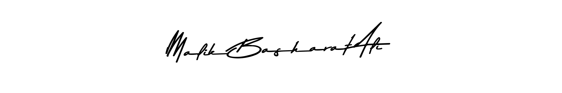 Design your own signature with our free online signature maker. With this signature software, you can create a handwritten (Asem Kandis PERSONAL USE) signature for name Malik Basharat Ali. Malik Basharat Ali signature style 9 images and pictures png